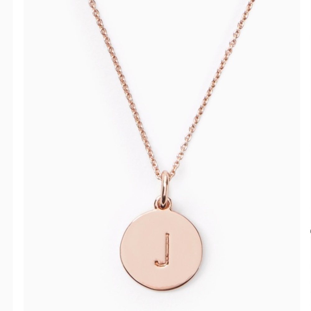 Kate Spade Rose Gold One In a Million “J”